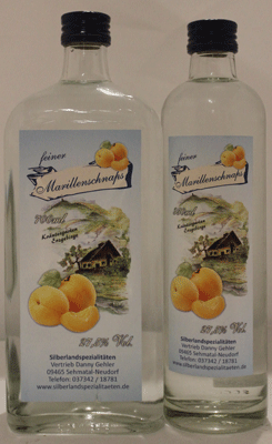 Marillenschnaps 27,5% Spirituose