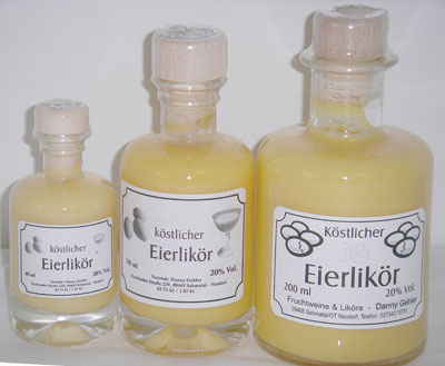 Eierlikr 20% Vol.