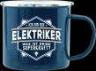 H&H Echter Kerl Becher Elektriker